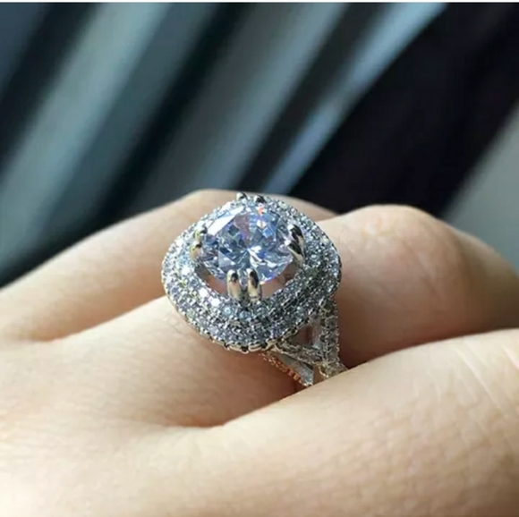 New Silver Two Tone Ring - Picture 2 of 6